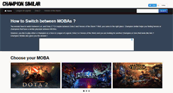 Desktop Screenshot of championsimilar.net