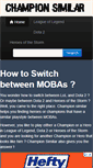 Mobile Screenshot of championsimilar.net